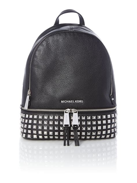 michael kors mens studded backpack|Michael Kors shoulder bag men.